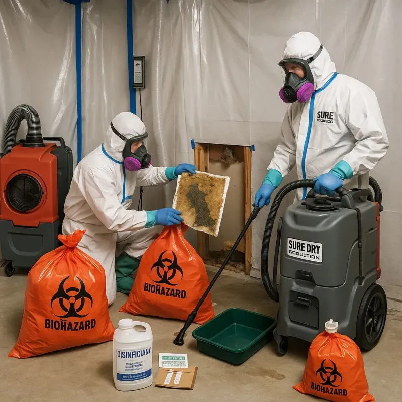 Contaminated Water Handling Protocols process in Oakville, MO