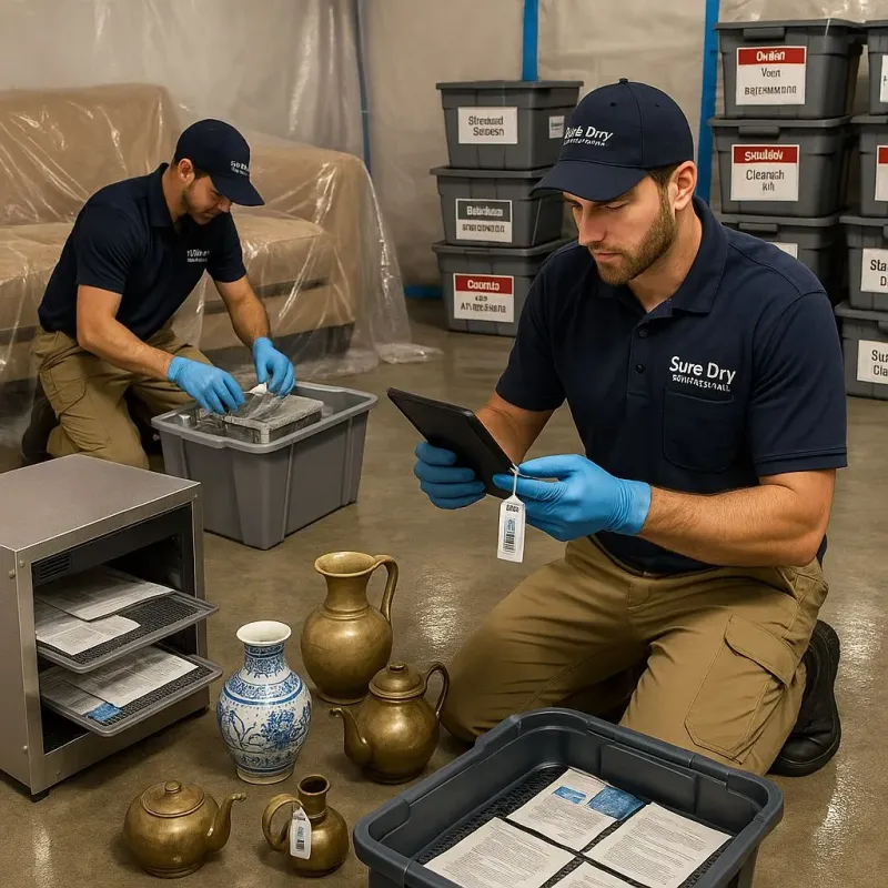Content Protection and Restoration process in Oakville, MO
